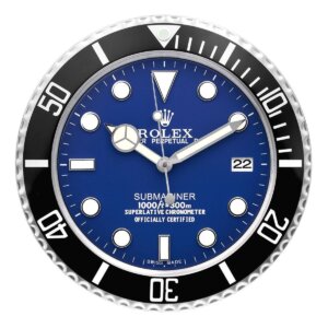 HORLOGE MURALE ROLEX - SUBMARINER BLACK/BLUE