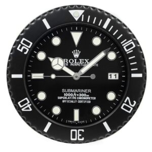 ROLEX WALL CLOCK – SUBMARINER BLACK
