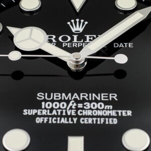 HORLOGE MURALE ROLEX - SUBMARINER BLACK