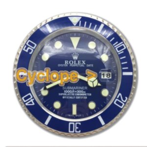 ROLEX WALL CLOCK – SUBMARINER VIVID BLUE DIAL