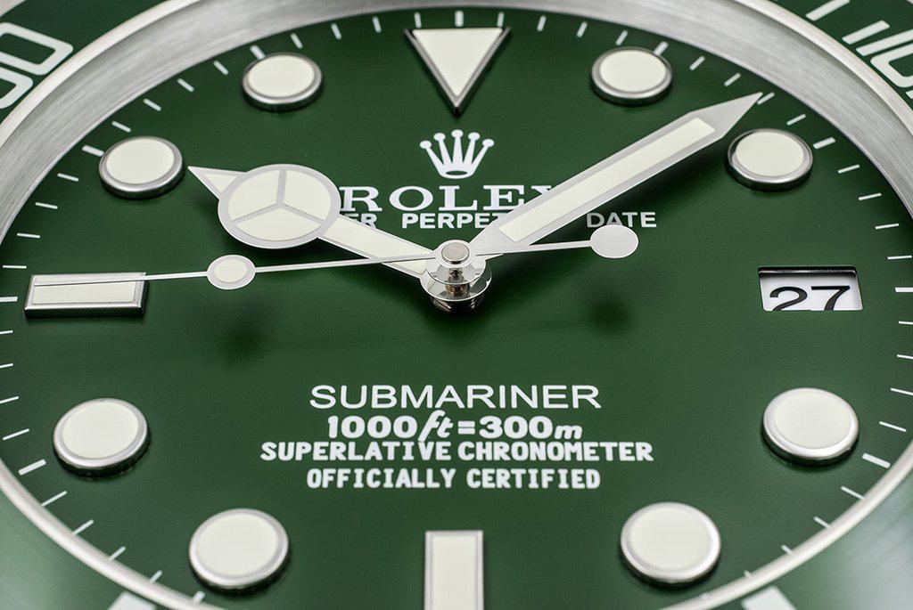 ROLEX WALL CLOCK – SUBMARINER ‘HULK‘ EDITION