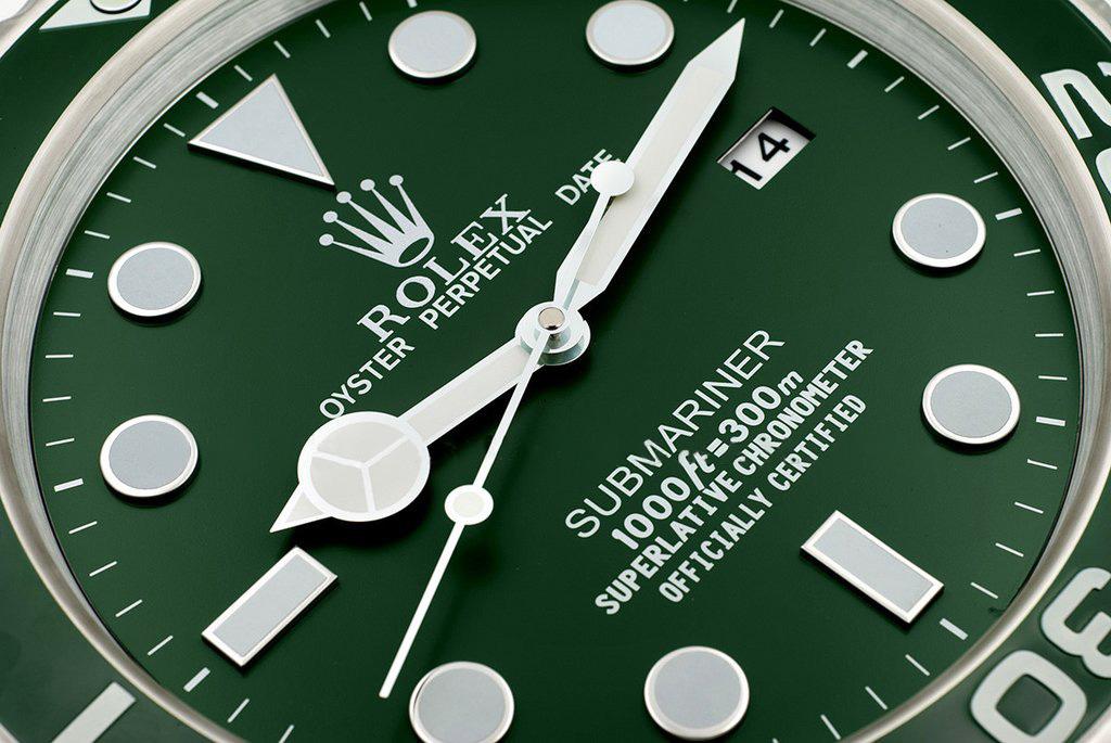 ROLEX WALL CLOCK – SUBMARINER ‘HULK‘ EDITION