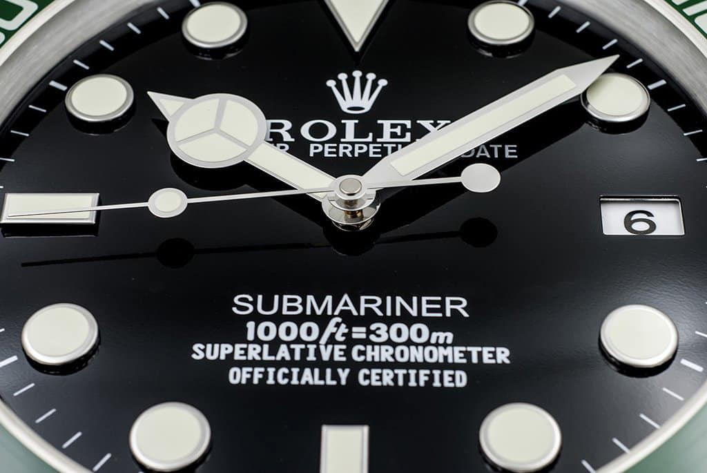 ROLEX WALL CLOCK – SUBMARINER ‘STARBUCK‘