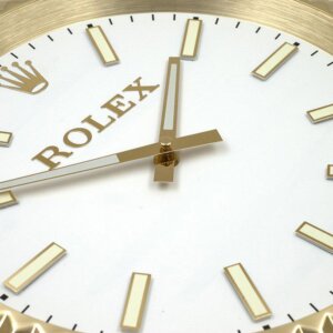 ROLEX WALL CLOCK – WIMBLEDON OYSTER DATEJUST GOLD