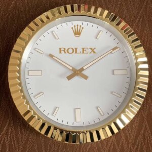 ROLEX WALL CLOCK – WIMBLEDON OYSTER DATEJUST GOLD