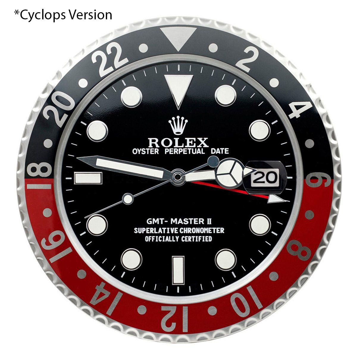 ROLEX WALL CLOCK – “XL” GMT MASTER II