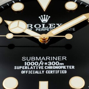 HORLOGE MURALE ROLEX - “XL” SUBMARINER