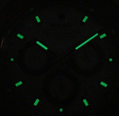 ROLEX WALL CLOCK – DAYTONA WHITE DIAL BLACK BEZEL photo review
