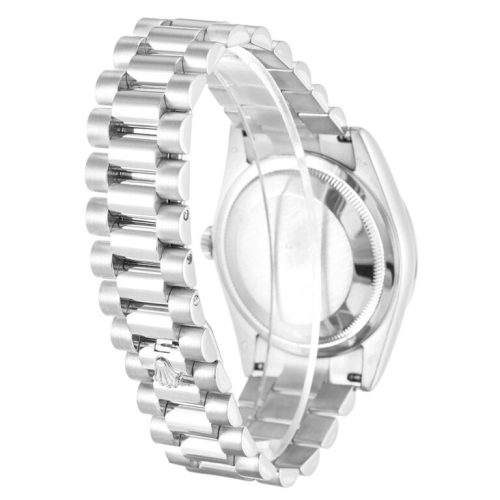 Rolex Day-Date 36mm Silver Dial 118209 photo review