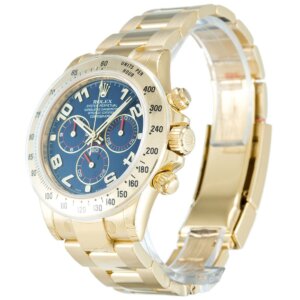 Rolex Daytona 40 mm mit blauem Zifferblatt 116528