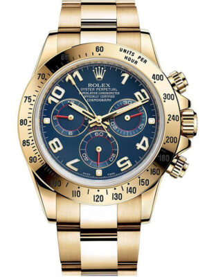 Rolex Daytona 40mm Blue Dial 116528 photo review
