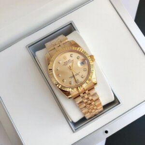 Rolex Datejust 36/28 mm RG/RG Jub Gold/Cadran