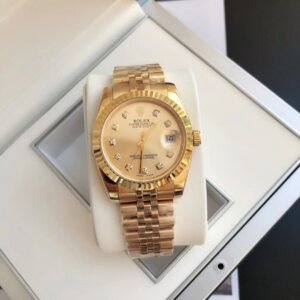 Rolex Datejust 36/28 mm RG/RG Jub Gold/Cadran