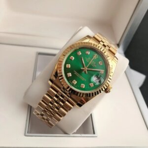 Rolex Datejust 36/28mm RG/RG Jub Green/Dial