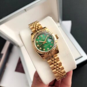 Rolex Datejust 36/28mm RG/RG Jub Green/Dial
