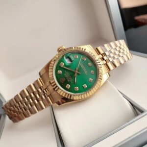 Rolex Datejust 36/28mm RG/RG Jub Green/Dial