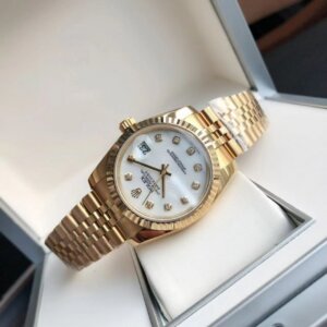 Rolex Datejust 36/28 mm RG/RG Jub Weiß/Zifferblatt