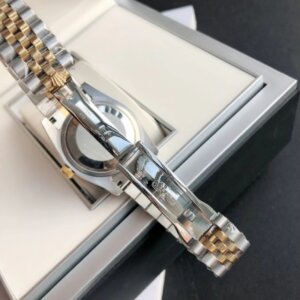 Rolex Datejust 36/28mm RG/SS Jub Green/Dial