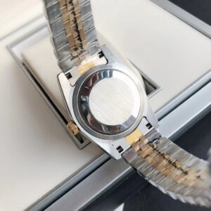 Rolex Datejust 36/28mm RG/SS Jub Green/Dial