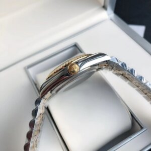 Rolex Datejust 36/28mm RG/SS Jub Green/Dial