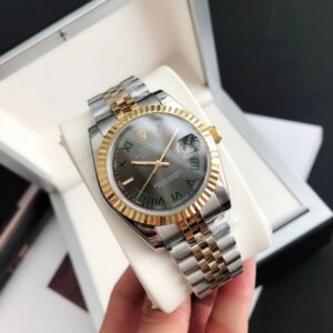 Rolex Datejust 36/28mm RG/SS Jub Grey/Rmn