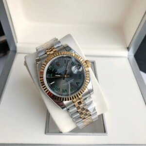 Rolex Datejust 36/28mm RG/SS Jub Grey/Rmn