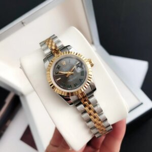 Rolex Datejust 36/28mm RG/SS Jub Grey/Rmn