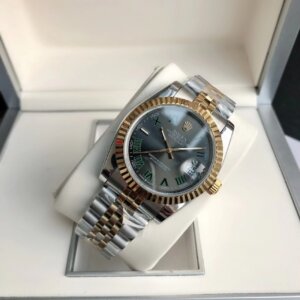 Rolex Datejust 36/28mm RG/SS Jub Grey/Rmn
