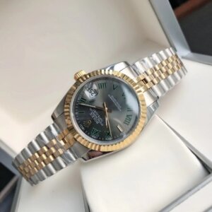 Rolex Datejust 36/28mm RG/SS Jub Grey/Rmn
