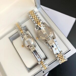 Rolex Datejust 36/28mm RG/SS Jub Sliver/Dia
