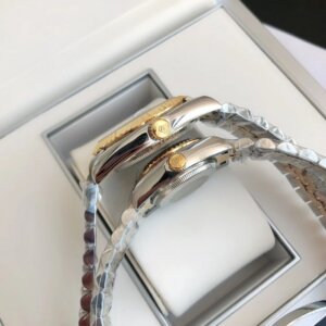 Rolex Datejust 36/28mm RG/SS Jub Sliver/Dia
