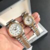 Rolex Datejust 36/28 mm RG/SS Jub Wit/Wijzerplaat