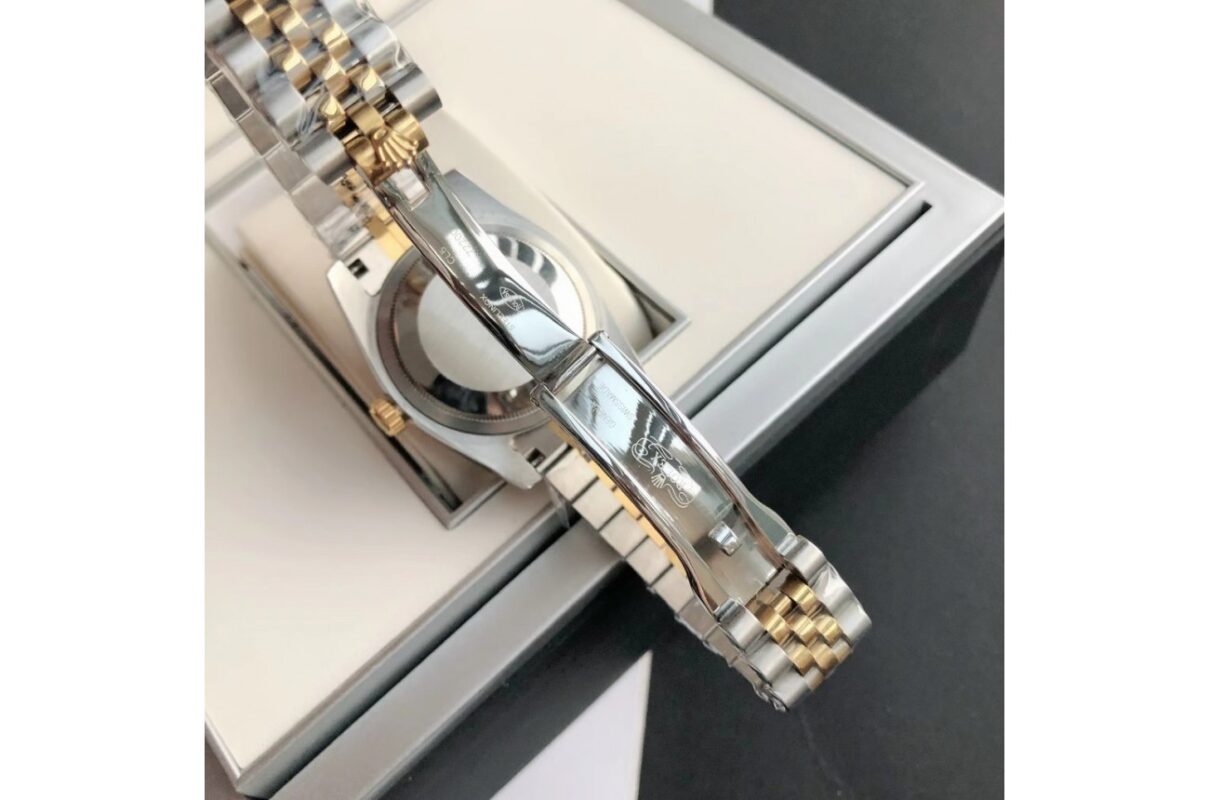 Rolex Datejust 36/28mm RG/SS Jub White/Dial