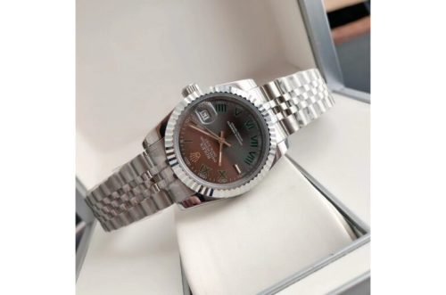 Rolex Datejust 36/28mm SS/SS Jub Grey/Rmn photo review