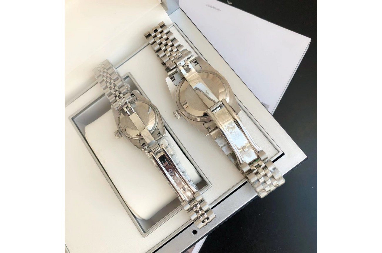 Rolex Datejust 36/28 mm SS/SS Jub Sliver/Dia