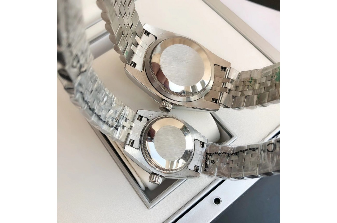 Rolex Datejust 36/28 mm SS/SS Jub Sliver/Dia