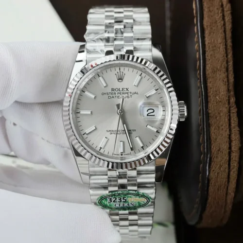 Rolex Datejust Mid-Size 31mm Silver Dial 68274 photo review