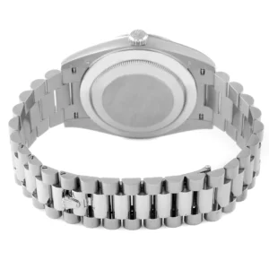 Superclone Rolex Day-Date 40mm Black Baguette Dial 228239