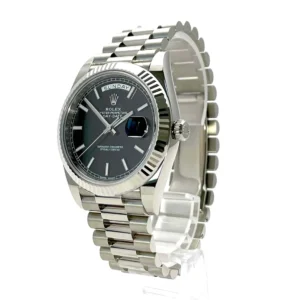Superclone Rolex Day-Date 40mm Black Dial 228239