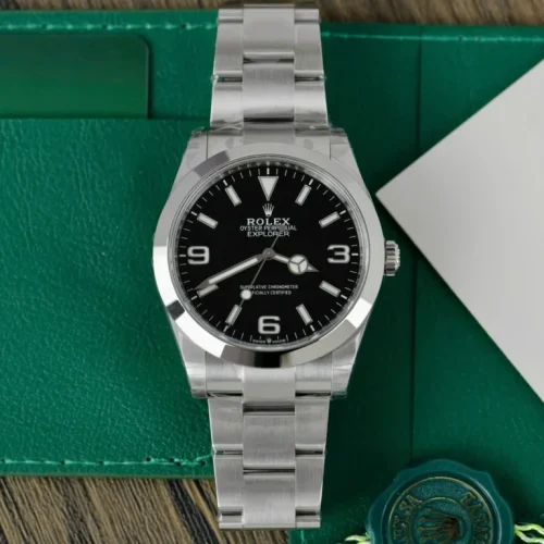 Rolex Explorer 36mm Black Dial 98087 photo review
