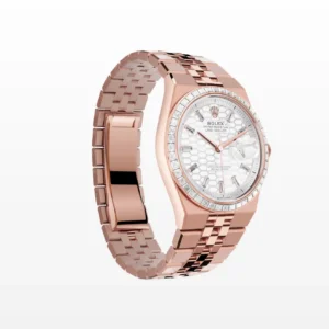 Rolex Land-Dweller 36 mm Everose gold and diamonds