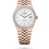 Rolex Land-Dweller 40 mm Everose gold and diamonds