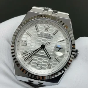 Rolex Land-Dweller 40 mm Oystersteel and white gold