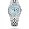 Rolex Land-Dweller 40 mm platinum and diamonds