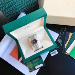 Rolex Oyster Perpetual 31/41mm SS/SS Black/Stk