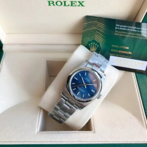 Rolex Oyster Perpetual 31/41mm SS/SS Blue/Stk