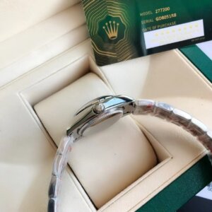 Rolex Oyster Perpetual 31/41mm SS/SS Red/Stk