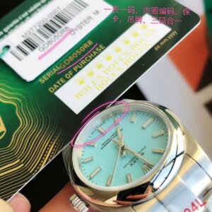 Rolex Oyster Perpetual 31/41mm SS/SS Tiffany Blue/Stk