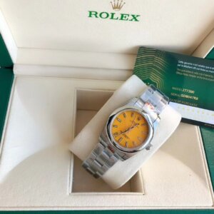 Rolex Oyster Perpetual 31/41 mm SS/SS Geel/Stk