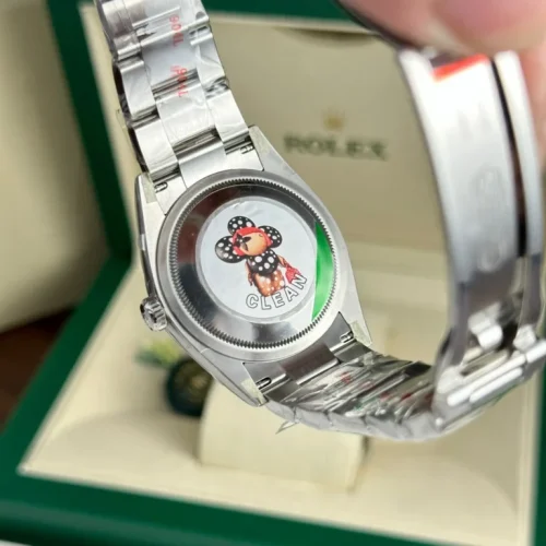 Rolex Oyster Perpetual Lady 36mm Coral Red Dial 126000 photo review